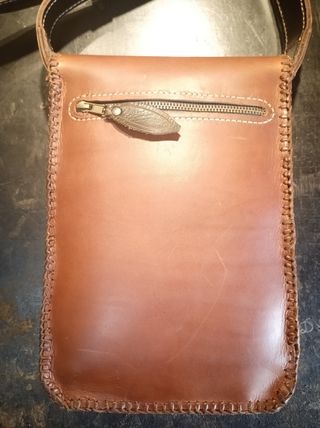 Bolso unisex cuero artesania
