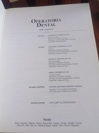 Operatoria Dental: Arte y Ciencia (Spanish Edit...