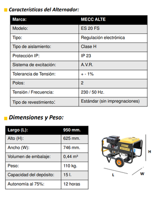 Gerador Ayerbe 6000D MN AVR E- 5418575