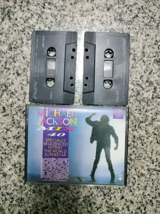 Cassette Doble Michael Jackson Mix 40.
