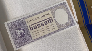 2 Teli Cotone Bassetti 709 Vintage