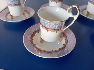 Set 5 Tazzine Caffè Vintage