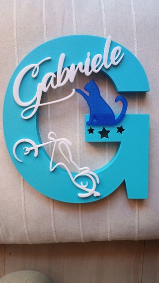 Lettera per regalo nascita personalizzabile