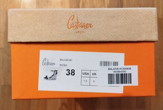 Alpargatas Castañer beige/rosa nº38