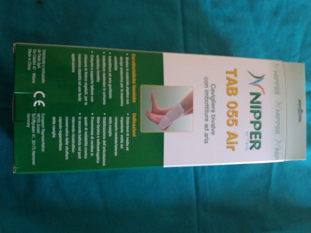 Cavighiera bivalve con imbottitura ad aria