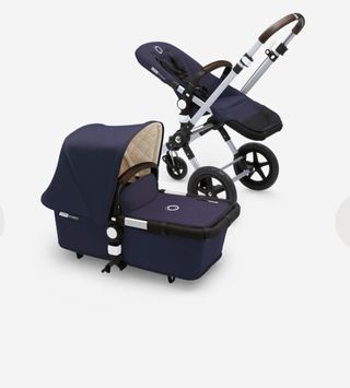 Bugaboo Camaleón 3 Azul Marino mas capota rosa ver