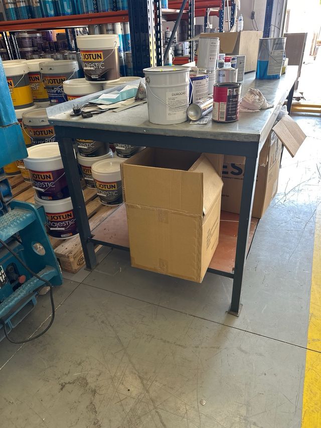 Mesa taller metálica No Envios