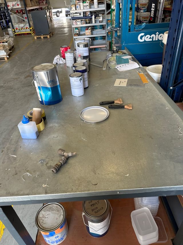 Mesa taller metálica No Envios