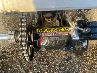 Quad Suzuki LTZ, motor GSX 600