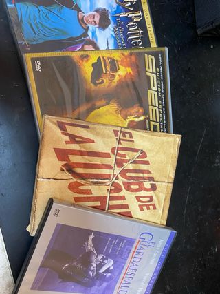4 Peliculas DVD: Harry Potter, Speed, etc