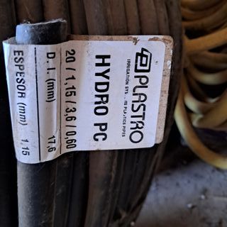 Manguera riego 0,60m - 3,5bar