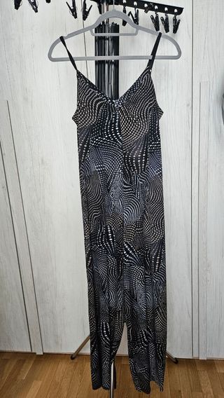 Mono negro estampado