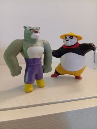 2 Statuette Kung Fu Panda