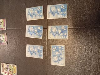 Cromos selección Chile Mundial Francia'98