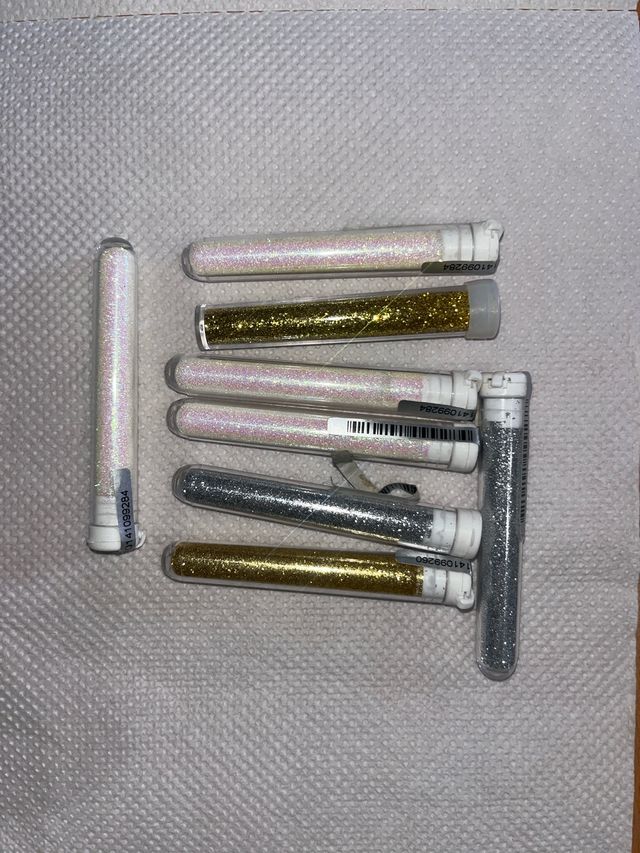 8 Capsule Brillantini Glitter