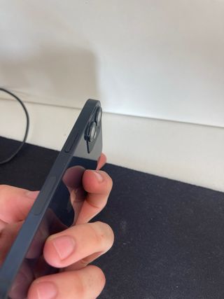 iPhone 12 mini negro/azul muy oscuro