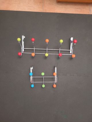 Perchero para puertas- Colgadores Multicolor