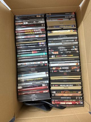 2 lettori DVD e più di 100 film