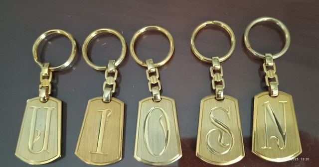 Llaveros Iniciales lote