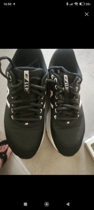 Zapatillas New Balance 40.5 - Negras