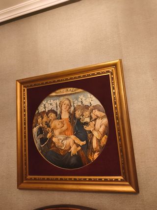 Cuadro Madonna con ángeles
