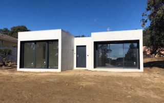 Casa prefabricada sandwich revestidas andalucia