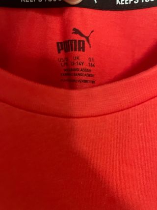 Camiseta Puma roja
