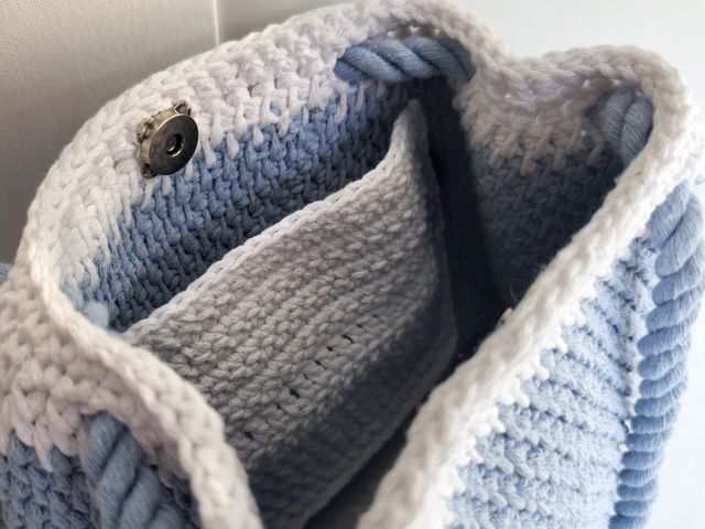 Bolso crochet hecho a mano