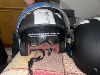 Casco HJC Jet nero opaco