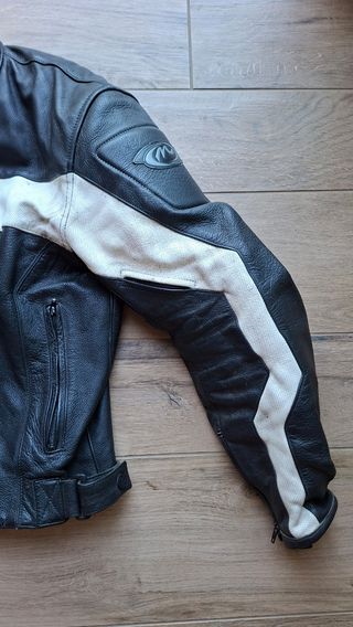 Giacca moto pelle N-Tech