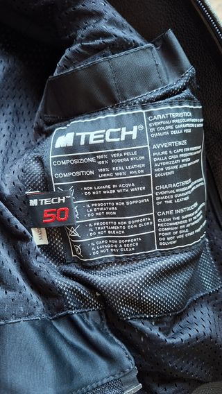 Giacca moto pelle N-Tech