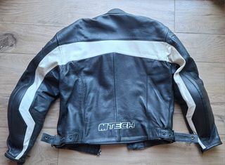 Giacca moto pelle N-Tech