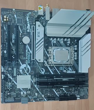 Placa base ASUS + procesador + RAM