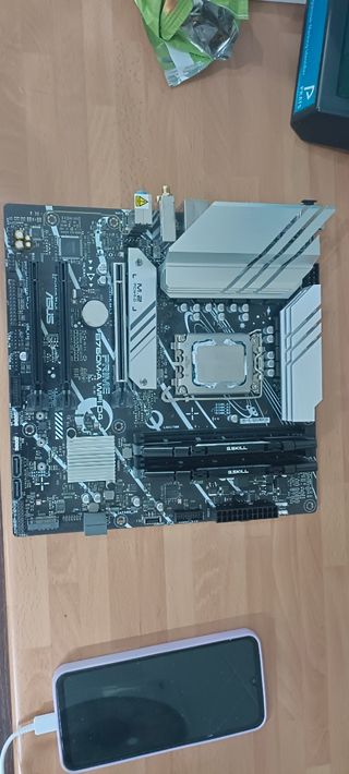 Placa base ASUS + procesador + RAM