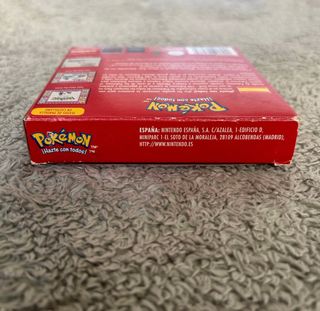Pokemon rojo ORIGINAL COMPLETO
