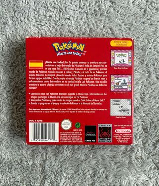 Pokemon rojo ORIGINAL COMPLETO