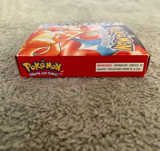 Pokemon rojo ORIGINAL COMPLETO