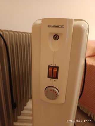 2 Radiadores eléctricos Olmatic-Soler&Palau