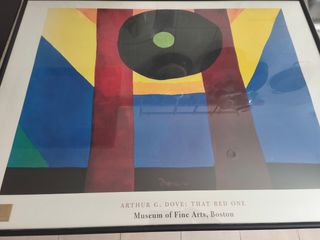 Litografía Arthur G. Dove - That Red One