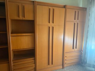 Armario cama plegable madera