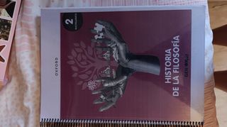 Libro historia de la filosofía 2 Bach Oxford 