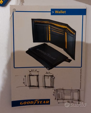 Portafoglio Goodyear - Nero