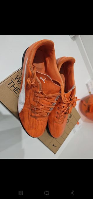 Scarpe Puma calcetto arancioni - 43