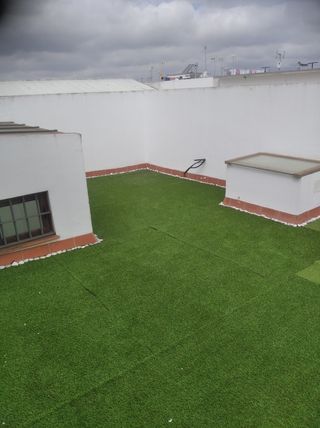 Cesped artificial - Jardin terraza