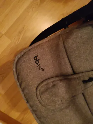 Silla paseo bebé ligera gris