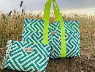 Bolso shopper + neceser | Geométrico