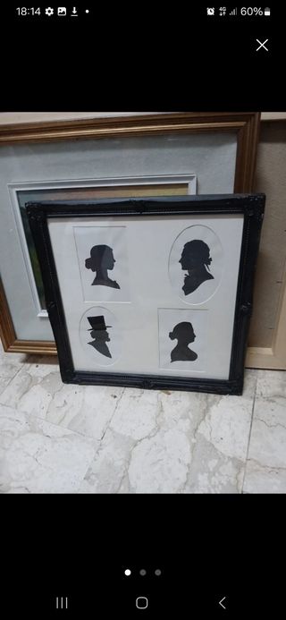 Quadri silhouette -