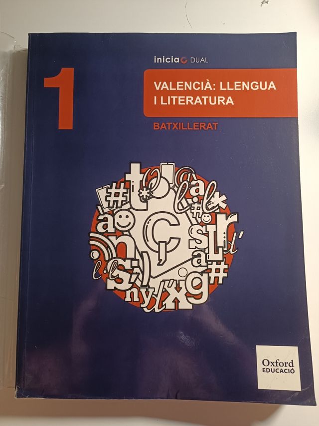 Inicia Valencià: Llengua i Literatura 1r Batxil...