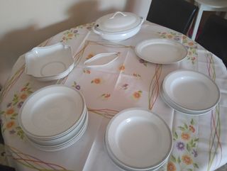 Conjunto Pratos Porcelana 