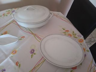Conjunto Pratos Porcelana 